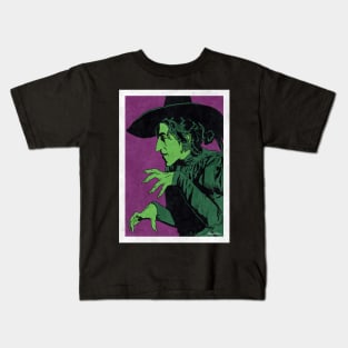 WICKED WITCH OF THE WEST - The Wizard of OZ (Pop Art) Kids T-Shirt